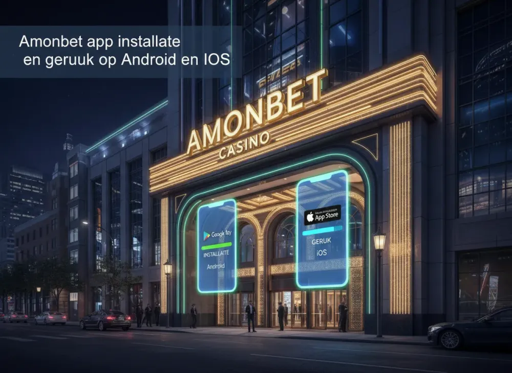 Amonbet app installatie en gebruik op Android en iOS