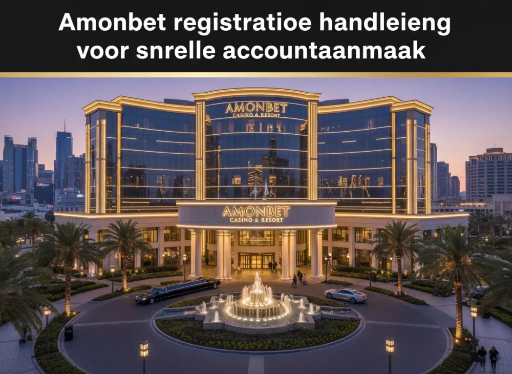 Amonbet registratie handleiding voor snelle accountaanmaak